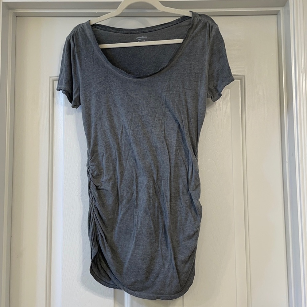 Motherhood Maternity Scoop-neck Top